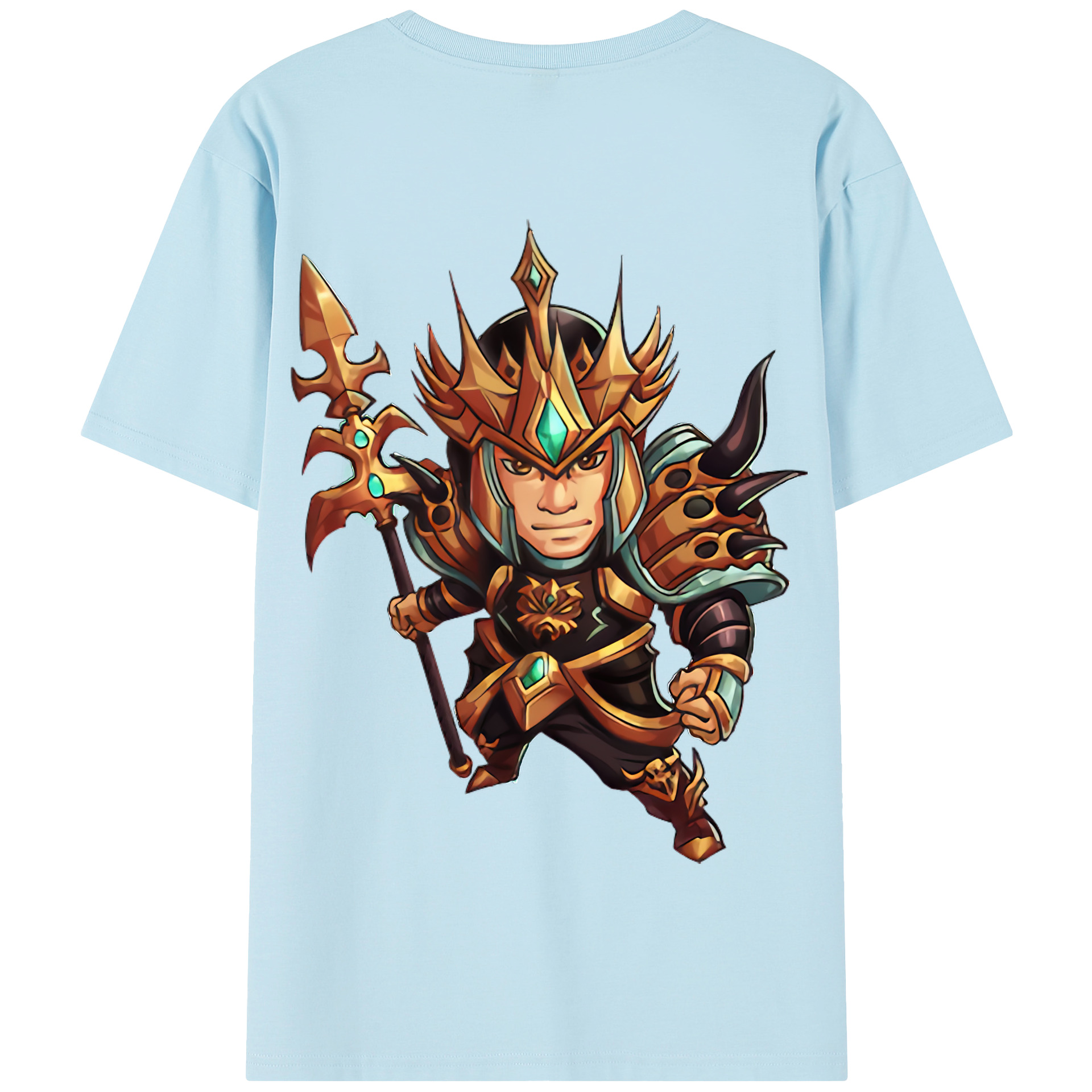 リーグ・オブ・レジェンド League of Legends LOL 綿100％半袖Tシャツ（背面プリント）